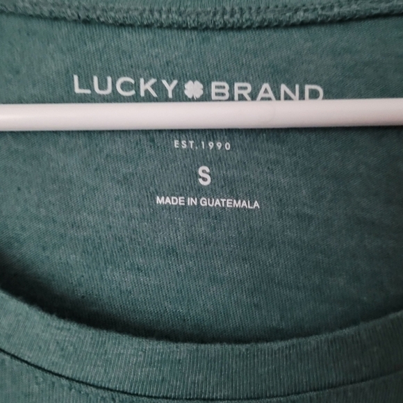 Lucky Brand Graphic Tee - Luck & Love Are Free. - Picture 5 of 5